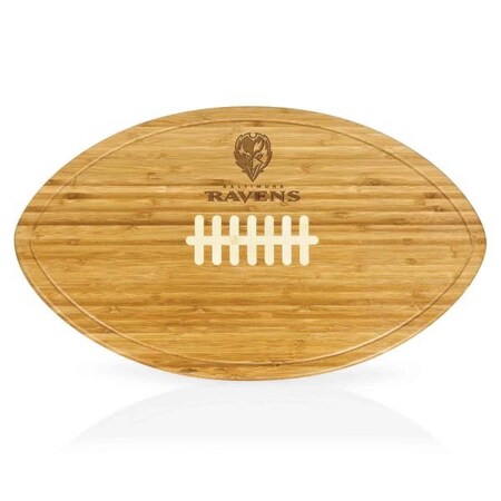 Picnic Time Family Of Brands NFL Baltimore Ravens - Kickoff Football Cutting Board & Serving Tray 908-00-505-033-2