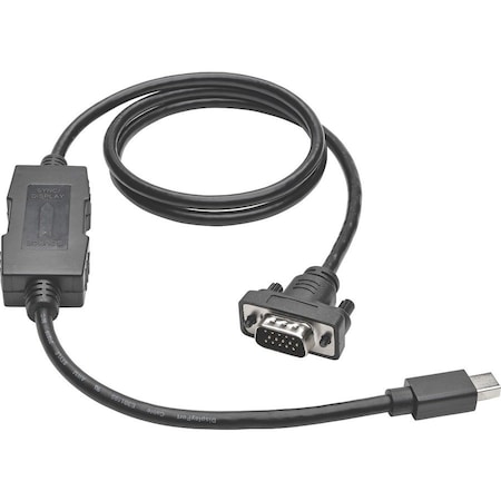 Tripp Lite Mini DPort Cable, VGA, Adapter, M/M, 3ft P586-003-VGA-V2