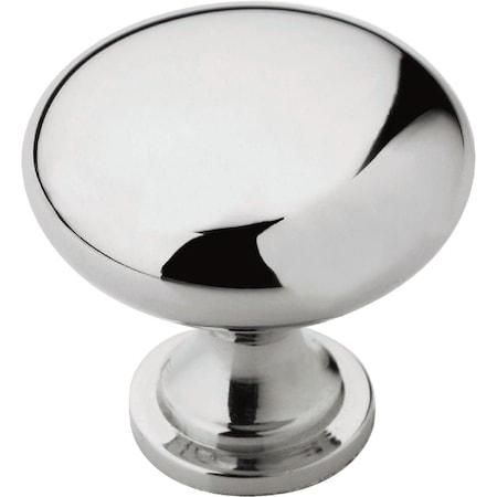 Amerock Edona 1.25'' Dia. Round Polished Chrome Cabinet Knob BP5300526