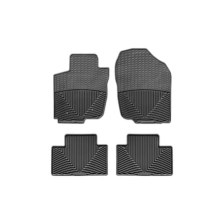 Weathertech Black, Front and Rear All Weather Floor Mats WTCB081136