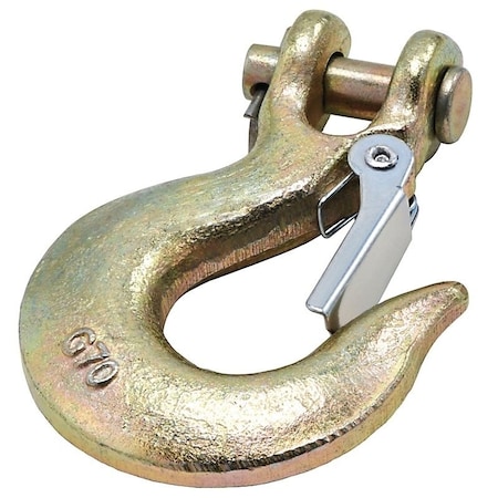 National Hardware 3256BC Series Clevis Slip Hook with Latch, 5/16 in, 4700 lb Working Load, Steel N830-319