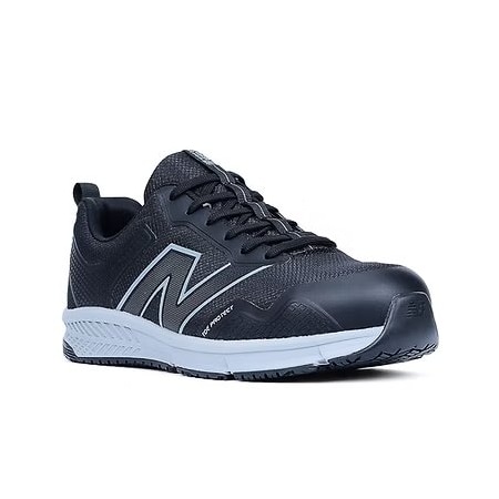 New Balance Men's Athletic Shoe, Synthetic Fabric, Synthetic Leather Upper, Black/Gray, 8 MIDEVOLBG-8D