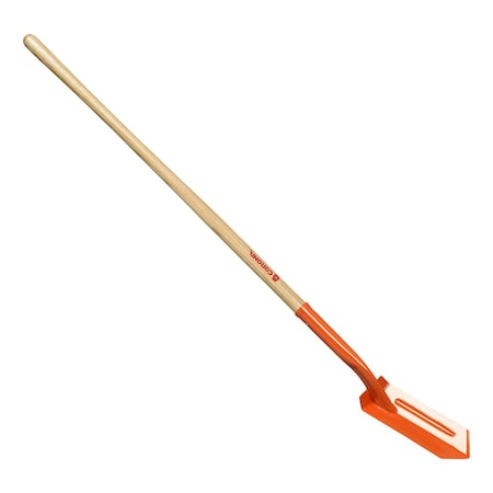 Corona Tools Trench Shovel, 28 degree, 4 in. Head, Ash Hardwood Handle SS 64304