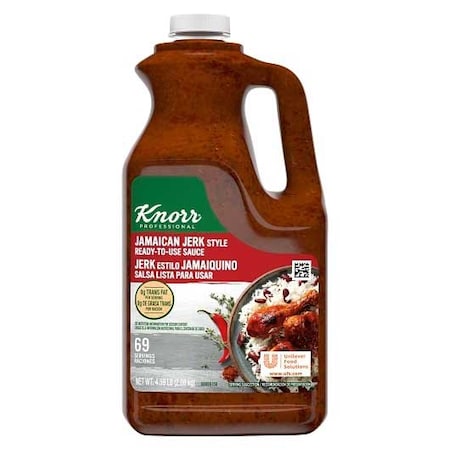 Knorr Professional Ready-to-Use Jamaican Jerk Sauce Jug, 0.5 Gallon 4800191667