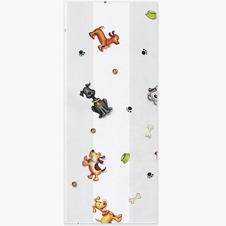Nashville Wraps Dog Days Cello Bags, 5x3x11, 100PK C4BDGD
