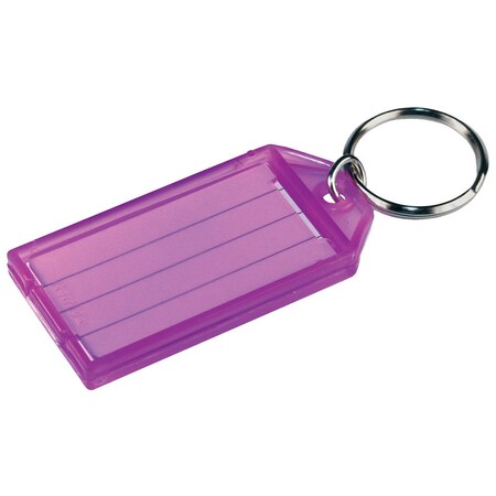Hillman Metal/Plastic Assorted ID Tag Key Ring 711068