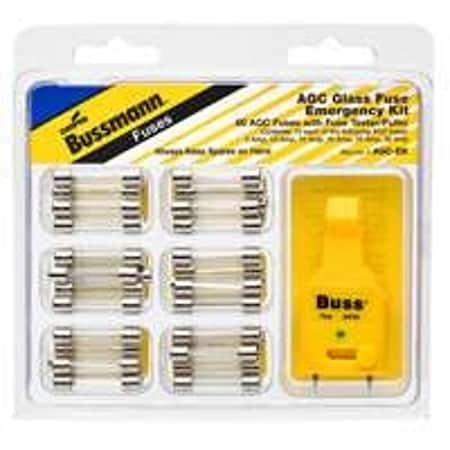 Eaton Bussmann Fuse Kit, 32 V, 5/30 A AGC-EK