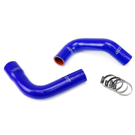 Hps Performance High Temp Reinforced Silicone Radiator Coolant Hose Kit, Blue,  57-1588-BLUE