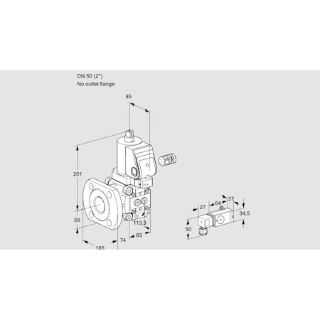 Honeywell Kromschroder VAS350/-F/NKGR KS88024296