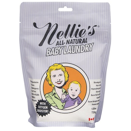 Nellie&Aposs Clean Nellies Baby Laundry Soda 50 Load Pouch NBS-S