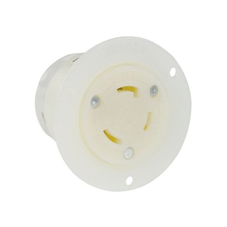 Leviton Industrial Grade Flanged Outlet 30 Amp, 250 Volt 3-Phase 2626F