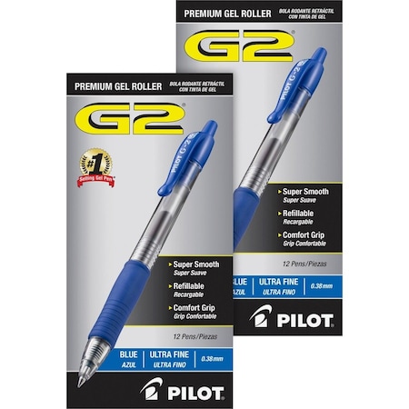 G2 Pen, Gel, G2, Ultra Fine, Be, PK24 31278BD