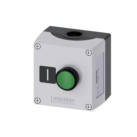 Siemens Enclosure for command devices, 22 mm, round, Enclosure material 3SU1801-0AB00-2AB1