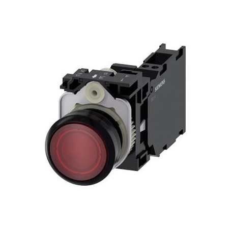 Siemens Illuminated pushbutton 22 mm 3SU1106-0AB20-3FA0-ZY12