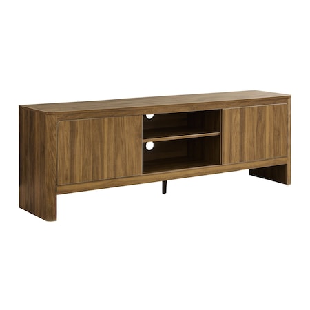 Monarch Specialties Tv Stand, 72 Inch, Media Center, Storage Cabinet, Living Room, Bedroom, Dark Walnut Laminate I 2833