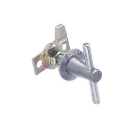 Southco Cam Latch, Small Size, Three Point, Offset Cam, Zinc Alloy, Zinc Plated, Bright Chromate 68-50-301-10