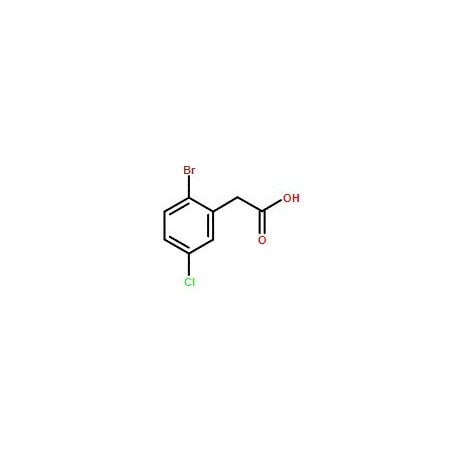 Ak Scientific 2-Bromo-5-chlorophenylacetic acid (25g), CAS 81682-38-4 X2157-25g