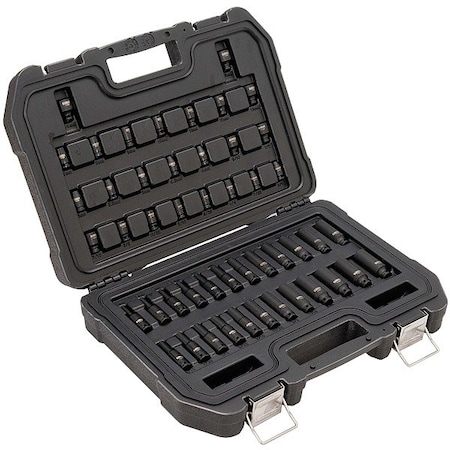 Dewalt Impact Set , Combination, 1/4in Dr, 48pcs DWMT19251