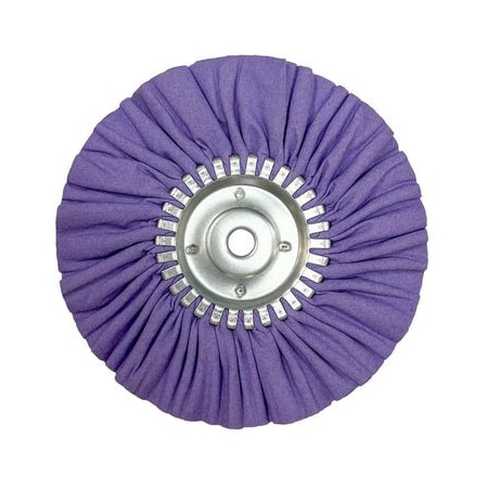 Renegade Products Usa 9" Solid-Center Airway Buffing Wheels, Purple FAW9XSCN2-16PPUR