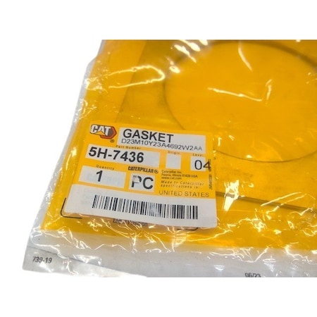 Caterpillar GASKET, CATERPILLAR OEM 5H7436 5H7436