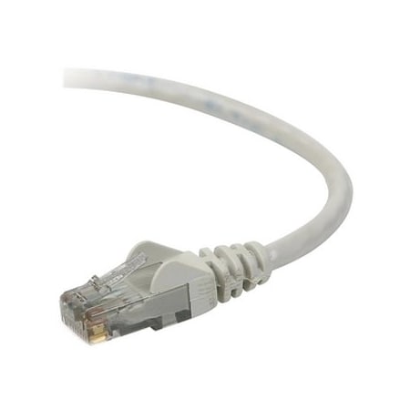 Belkin 1Ft Cat6 Snagless Patch Cable, Utp, Gray Pvc Jacket, 23Awg, 50 A3L980-01-S