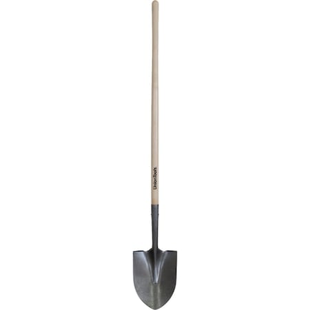 Bbq Innovations Union Long Handle Round Point Shovel, Black BB2526976