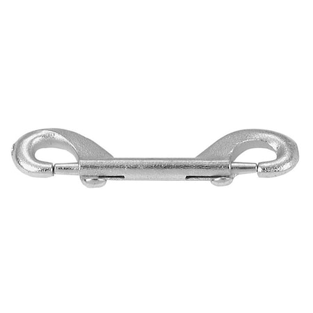 Campbell Chain & Fittings Double-Ended Bolt Snap, 4-3/4 in, 110 lb Working Load, Malleable Iron, Zinc T7605521
