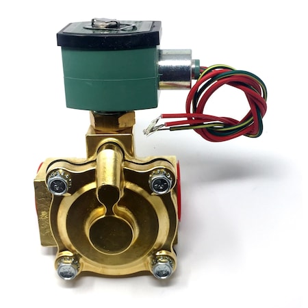 Asco 1.25in N O 120V Air/Water 5# Min 150# 8210G018 120/60