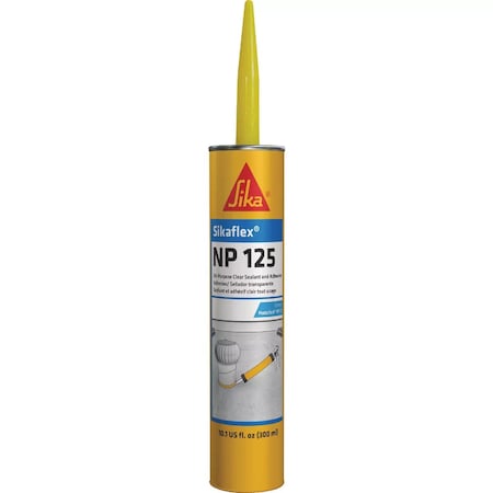 Sika flex NP 125 10.1 Oz. Adhesive & Sealant RG25CLR12