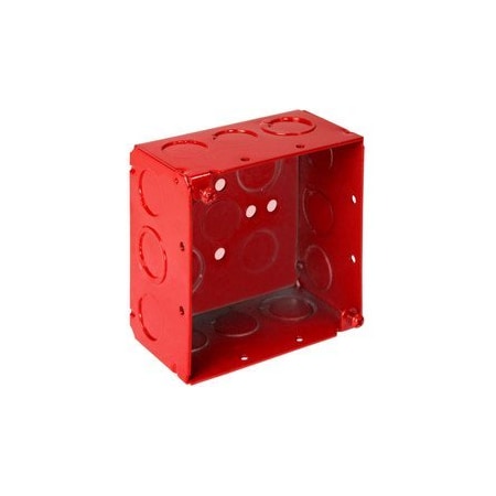 Orbit 4 in Square Box, 2-1/8 in Deep, MKO, w/ Fixed Bracket FA-4SDB-MKO