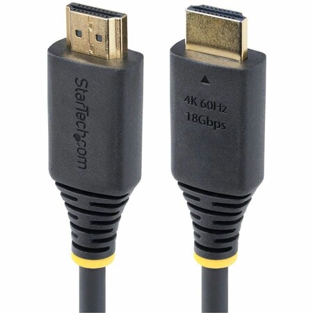 Startech.Com 30CM (1FT) HIGH SPEED HDMI CABLE, 4K 60HZ/1440P 144HZ, HDR10/HDCP 2.2/ARC, 18GBPS, UHD HDMI 2.0 COR HDMI2-CABLE-4K60-30C