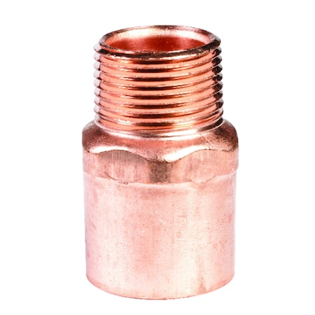 B & K 1X3/4 Cpr Mid Adapt W01225T