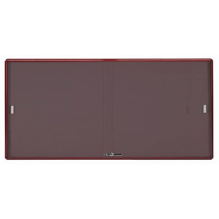 Aarco Burgundy/Burgundy, 36''Hx72''W RSB3672BU