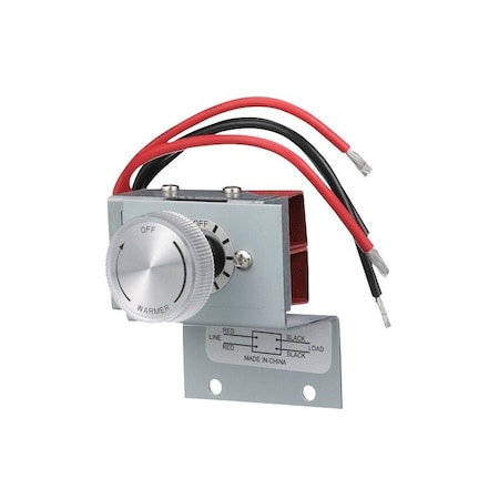 Tpi TPI TBD Built-In Thermostat Kit, Ivory/White, For Baseboard Heaters TBD