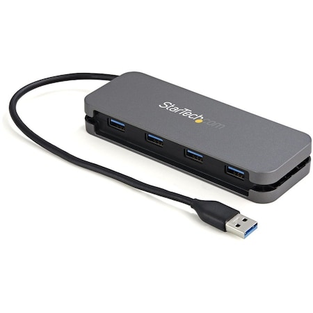 Startech.Com 4 PORT USB 3.0 HUB 5GBPS 4A - 11IN CABLE HB30AM4AB