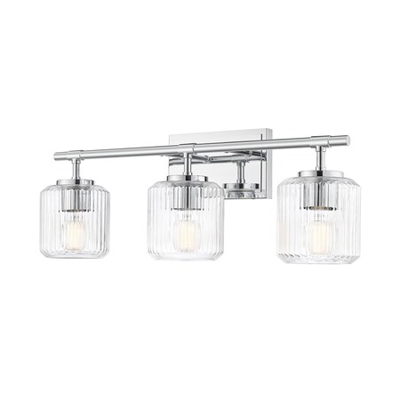 Z-Lite 3 Light Vanity in Chrome 7515-3V-CH