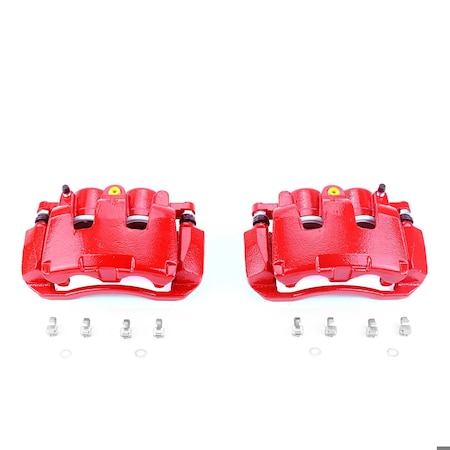 Powerstop RED POWDER COATED PERFORMANCE CALIPERS S5054