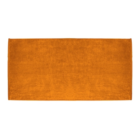Towelsoft Premium terry velour beach towel 30 inch x 60 inch-Orange HOME-BV1103-ORG