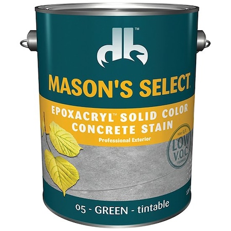 Duckback 1 Gal Duckback 6205 Green Epoxacryl Solid Color Concrete Stain (Low V.O.C.) 6204