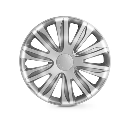 Altertrim 15 in Univ Wheel Rim Cover Hubcaps, Snap-On, (Chr), 4PK CHB-5083-C-15