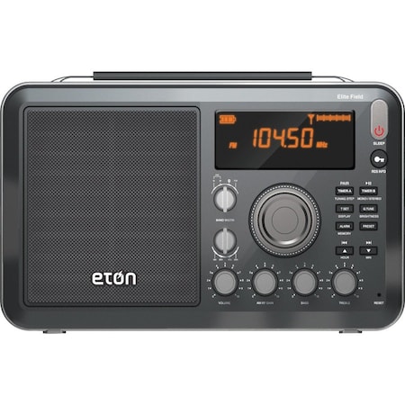 Eton Eton Elite Field Radio - LCD Display - Headphone - 4 x D - Desktop/Portable NELITEFIELD
