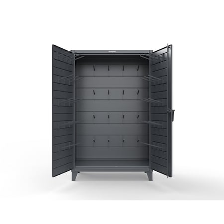 Strong Hold 12 GA Extreme Duty Cabinet with Hooks 46-BB-240W/Hooks