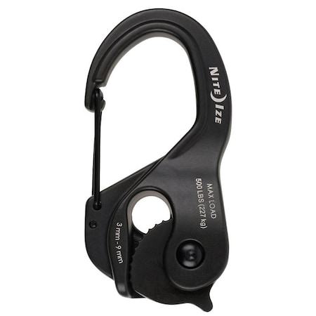 Nite Ize CamJam XT Rope Tightener, Aluminum, For 116 to 316 in Rope Size NCJLA-01-R3