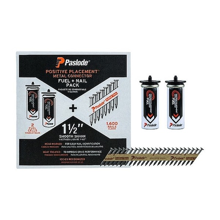 Paslode POSITIVE PLACEMENT FUEL + NAIL PACK 650936
