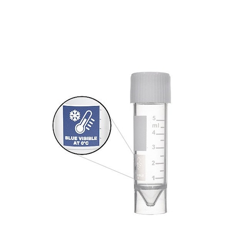 Zoro Select Transport Vials, 60 mm H, Natural, PK500 C1825