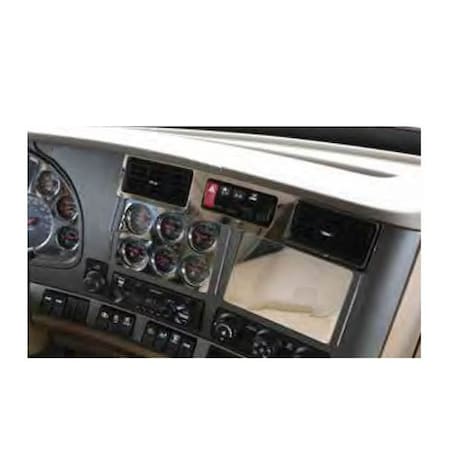 Replacement For Kenworth W990 Year 2019 Stainless Steel Trim Center Vent Switch On Upper Dash
