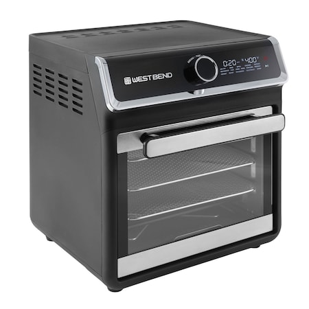 West Bend 15 Qt. Air Fryer Oven with 16 Presets, in Black AFWB15BK13