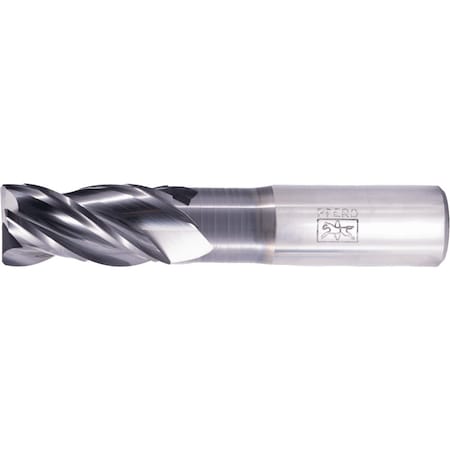 Pferd PFERD Chamfered End Mill, 4 flutes, 3/4'' Dia, 1-1/2'' APMX, 4'' OAL, cylindrical shank 23003051