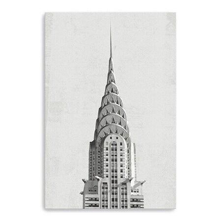 Homeroots 36" x 24" Vintage NYC Canvas Wall Art 399095