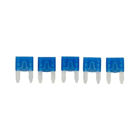 Eaton Bussmann series ATM blade fuse, Color code blue, 32 Vdc, 15A, 1 kAIC, Non Indicating, 5PK ATM-15